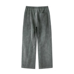 Acid Wash Straight Leg Joggers-INNBLAC Fashion Apparel