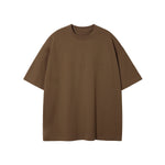Luxury Cotton Slouchy Comfortable Oversized Basic Tee
