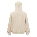 Double Yarn Vintage Washed Zippered Comfort Hoodie