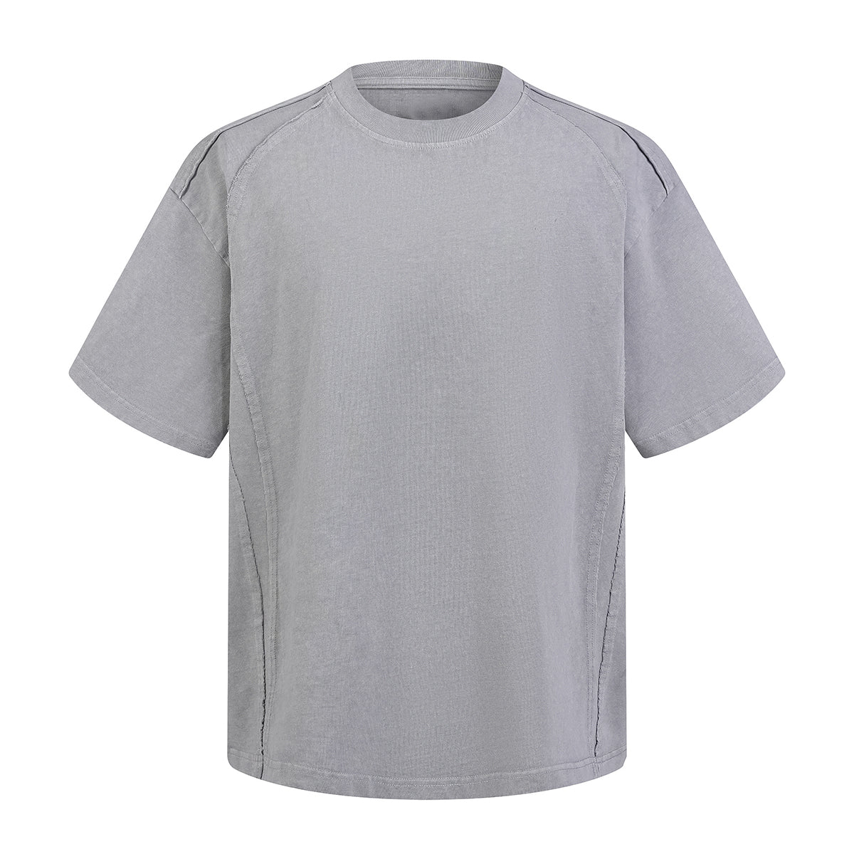 Deconstructed Oversized Tee Decorative Seam Detailing
