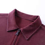 Zippered Polo Soft Cotton Everyday Casual Stylish Tee