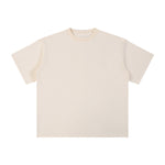 Heavyweight Waffle Split-Hem Texture T-Shirt