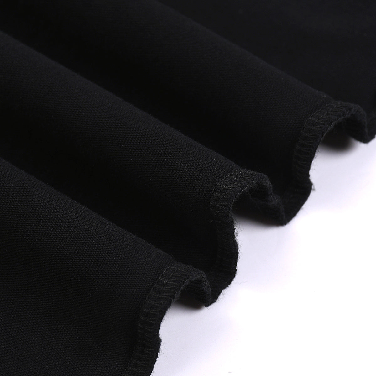 Stone-Washed Raw-Edge T-Shirt 270gsm