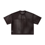Oversized Mesh Short Sleeve Breathable Tee