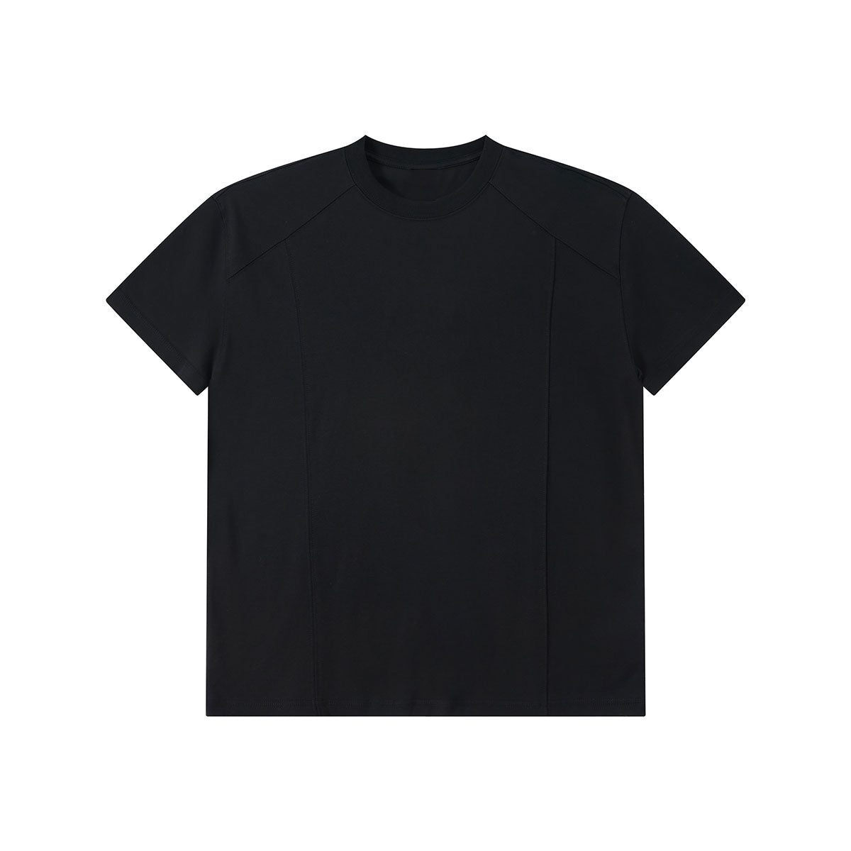 Lyocell Athletic Tee Paneled Design Clean Fit Soft Touch