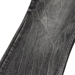 Vintage Black Wrinkle Wash Baggy Jeans