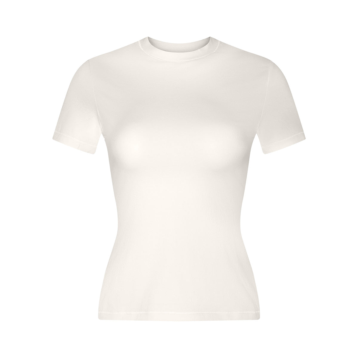 Structured Shoulder Slim Fit High-Stretch Short Sleeve