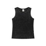 Women's Washed Faded Sleeveless Tee 315gsm