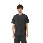 340G Vintage Wash Waffle Knit Relaxed Fit T-Shirt