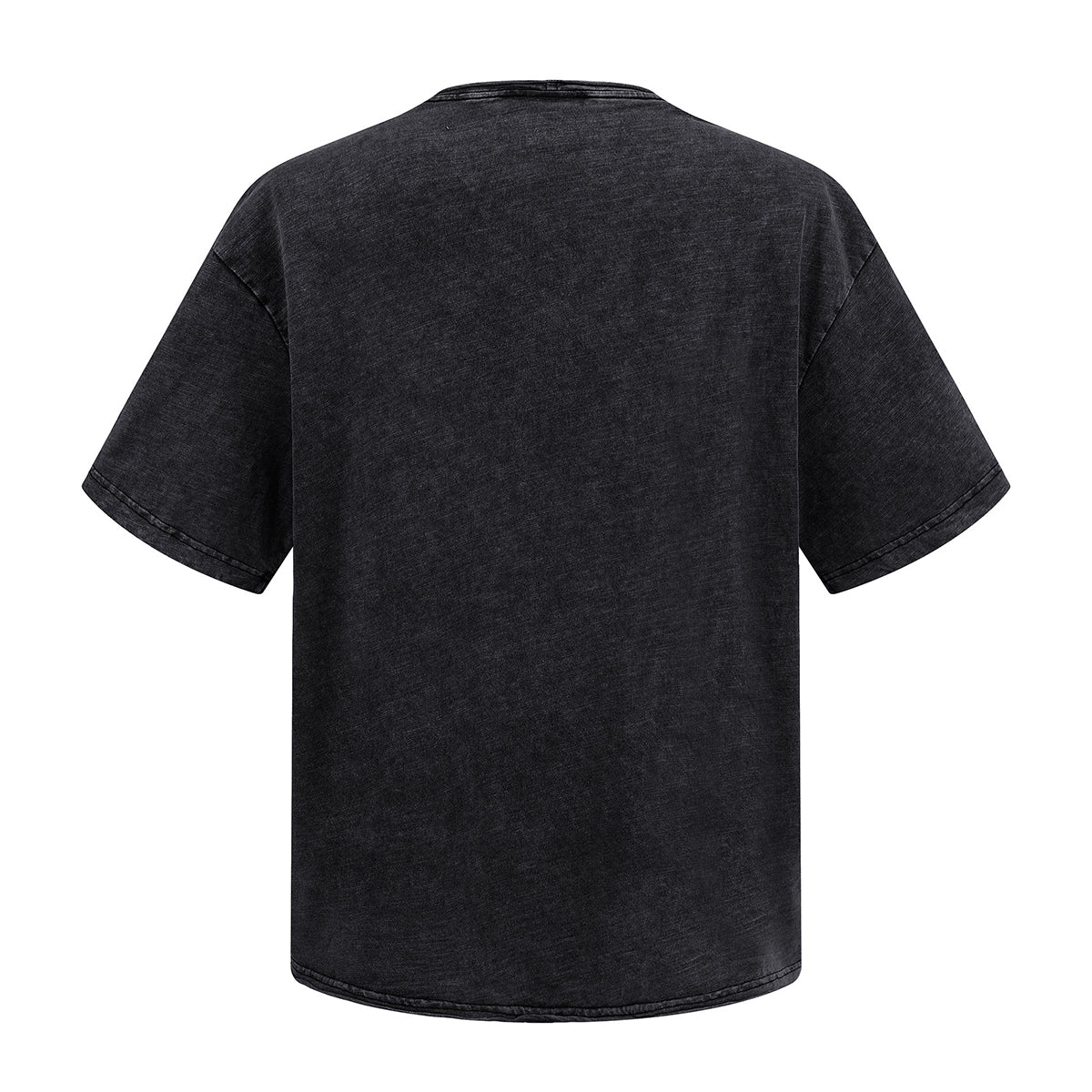 Oversized Street Style Vintage Faded Cotton T-Shirt