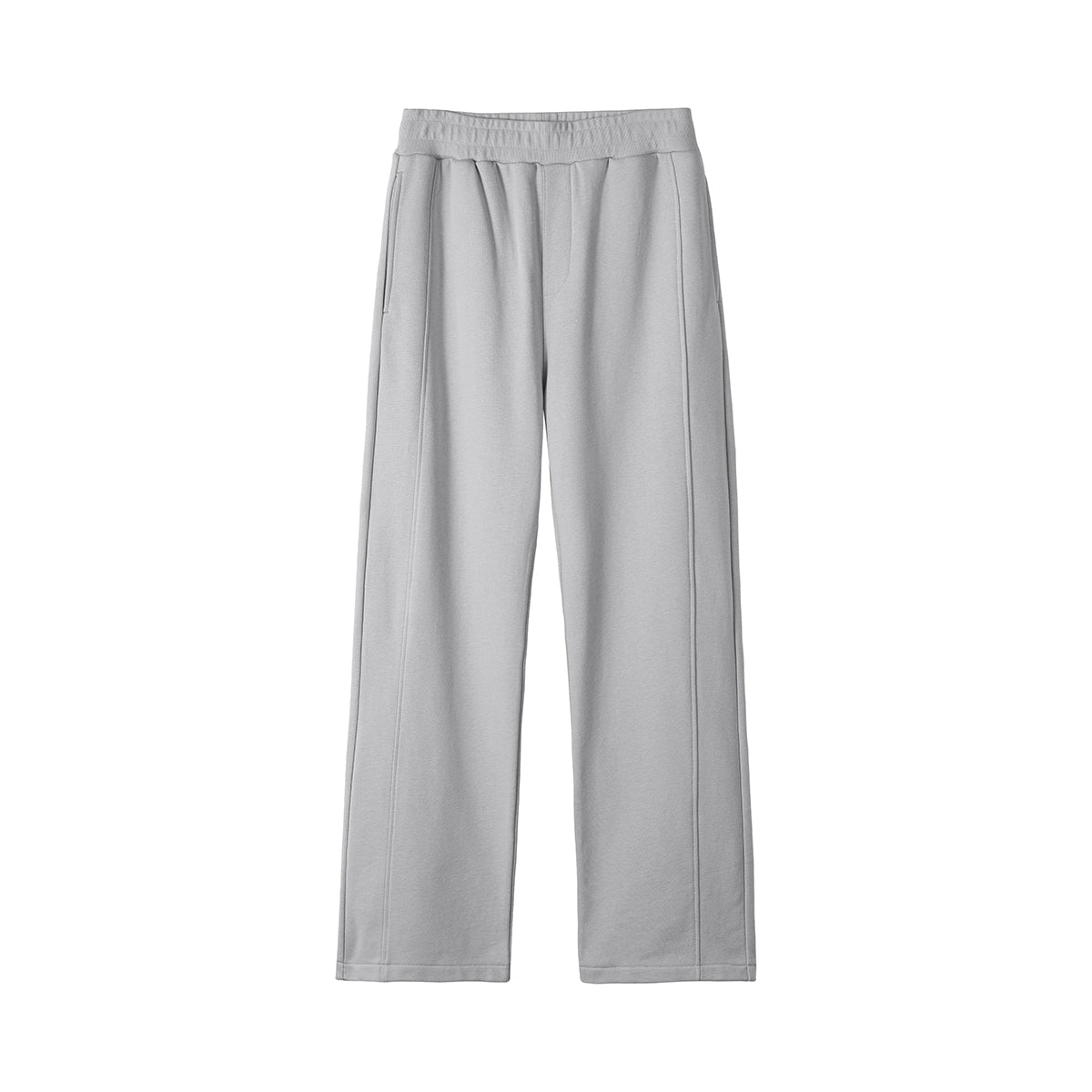 Solid Color Thick Baggy Trousers-INNBLAC Fashion Apparel