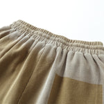 Ombre Color Drawstring Casual Lounge Elastic Waist Shorts