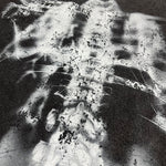 Vintage Washed Skeleton Graphic Oversized Streetwear Tee