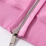 Soft Cotton Fleece Zip Up Hoodie Kangaroo Pockets