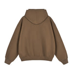 Heavyweight Double-Slider Zipper Fleece Hoodie