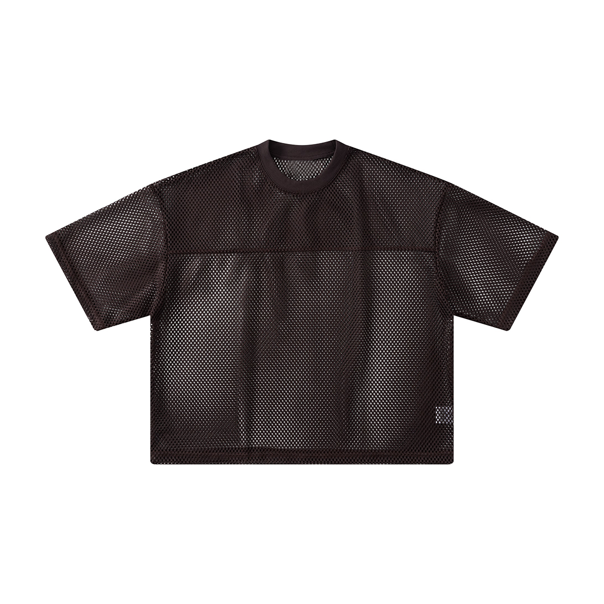 Oversized Mesh Short Sleeve Breathable Tee