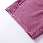 Casual Streetwear Washed Distressed Air Mamba Shorts