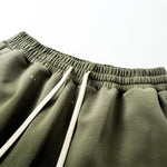 Splatter Dye Washed Distressed Air Mamba Shorts