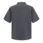 Zippered Polo Soft Cotton Everyday Casual Stylish Tee