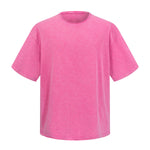 Oversized Street Style Vintage Faded Cotton T-Shirt