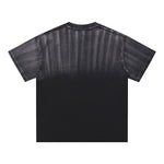 Hand-Painted Gradient Oversized Tee 270gsm
