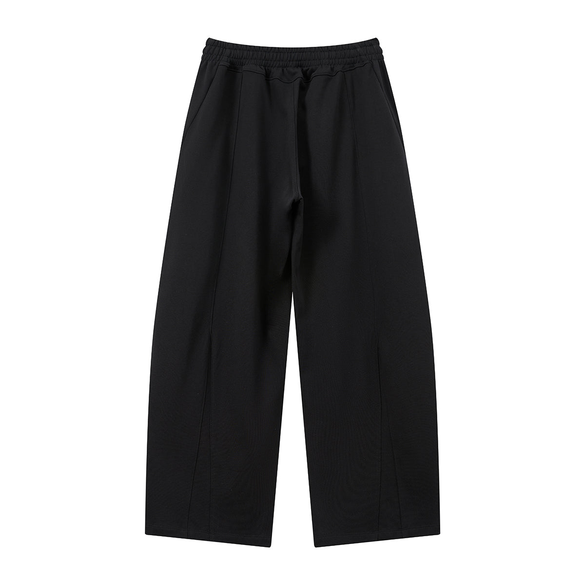 Minimalist Wide-Leg Elastic Waist Pants