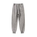 Acid Wash Relaxed Tapered Sweatpants-INNBLAC Fashion Apparel