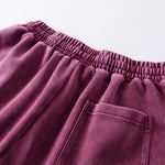 Casual Streetwear Washed Distressed Air Mamba Shorts