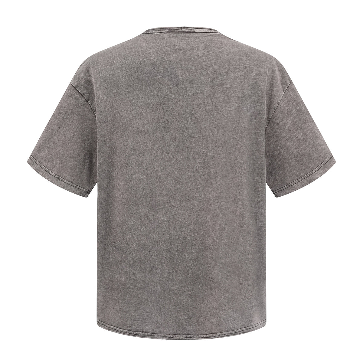 Oversized Street Style Vintage Faded Cotton T-Shirt