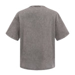 Oversized Street Style Vintage Faded Cotton T-Shirt