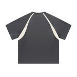 Performance Colorblock V Neck Tee 7.5oz-INNBLAC Fashion Apparel