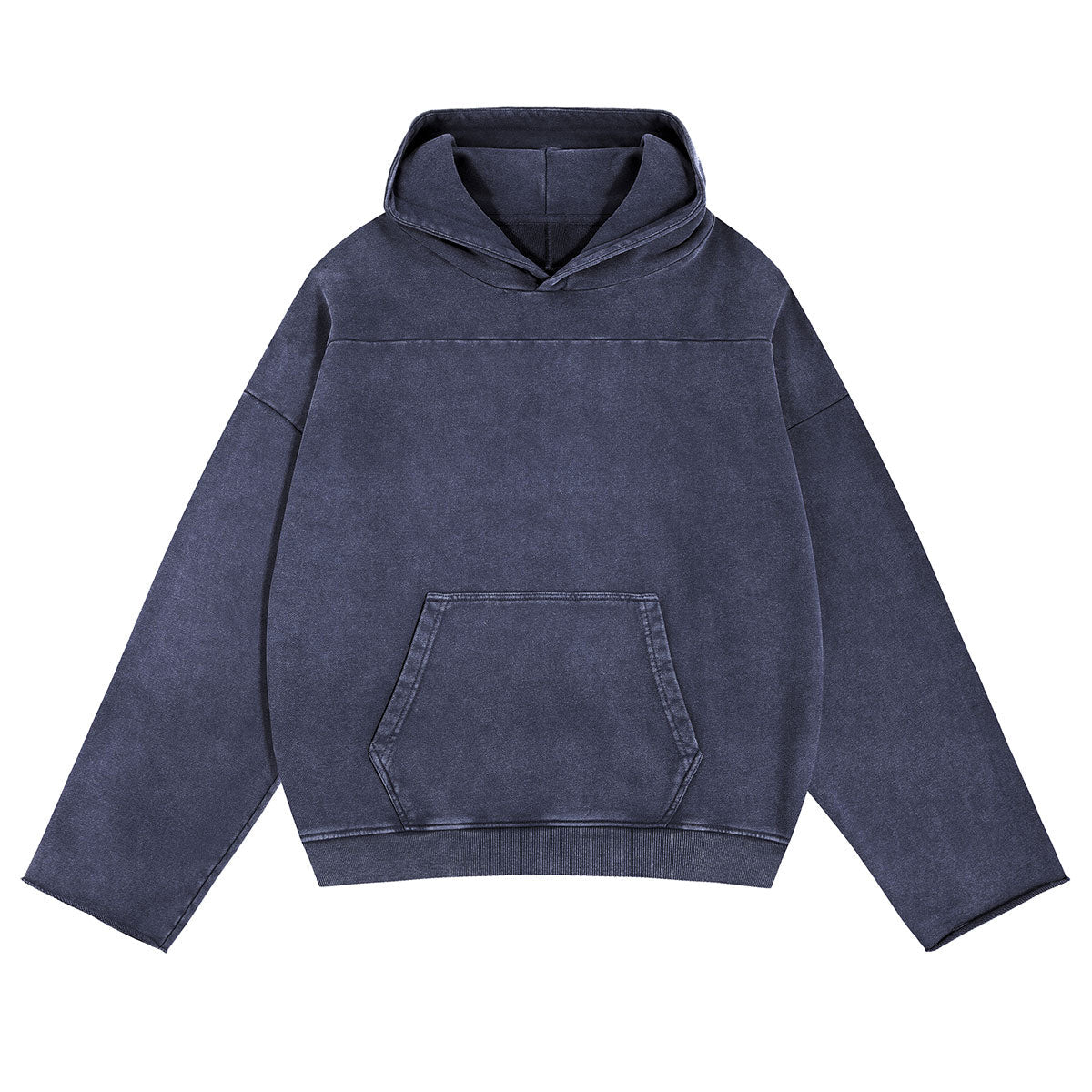 Washed Oversized Kangaroo Pocket Hoodie