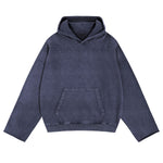 Washed Oversized Kangaroo Pocket Hoodie