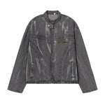 Streetwear Vintage Wash Denim Jacket