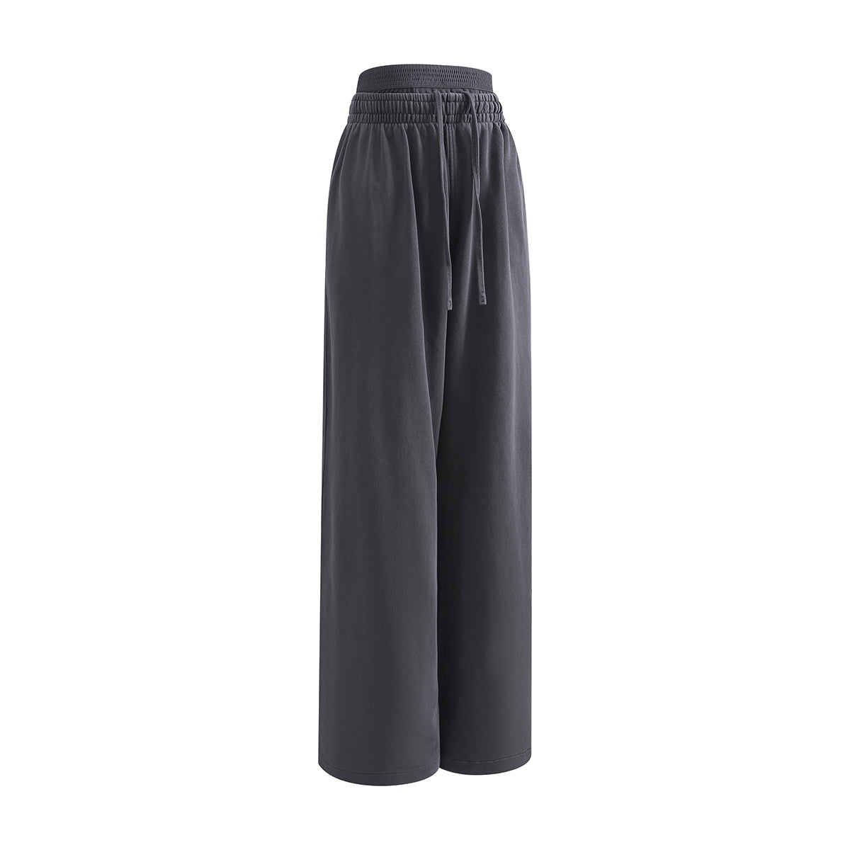 Heavy Wash Cotton Double Waistband Sweatpants