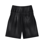 Casual Drawstring Double Waistband Shorts