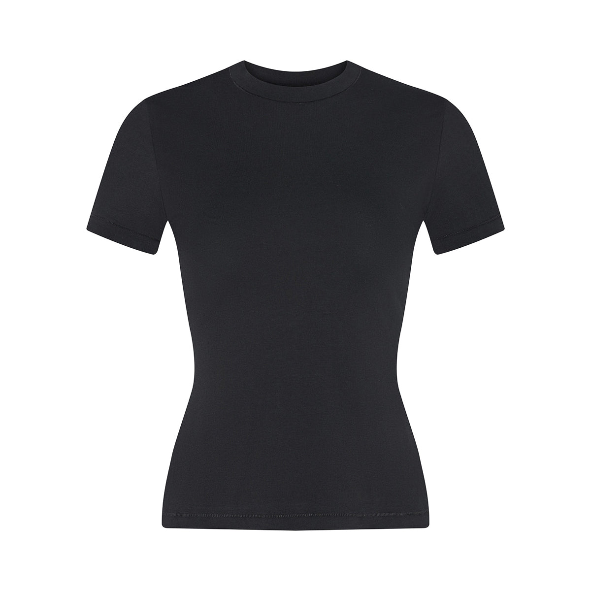 Structured Shoulder Slim Fit High-Stretch Short Sleeve