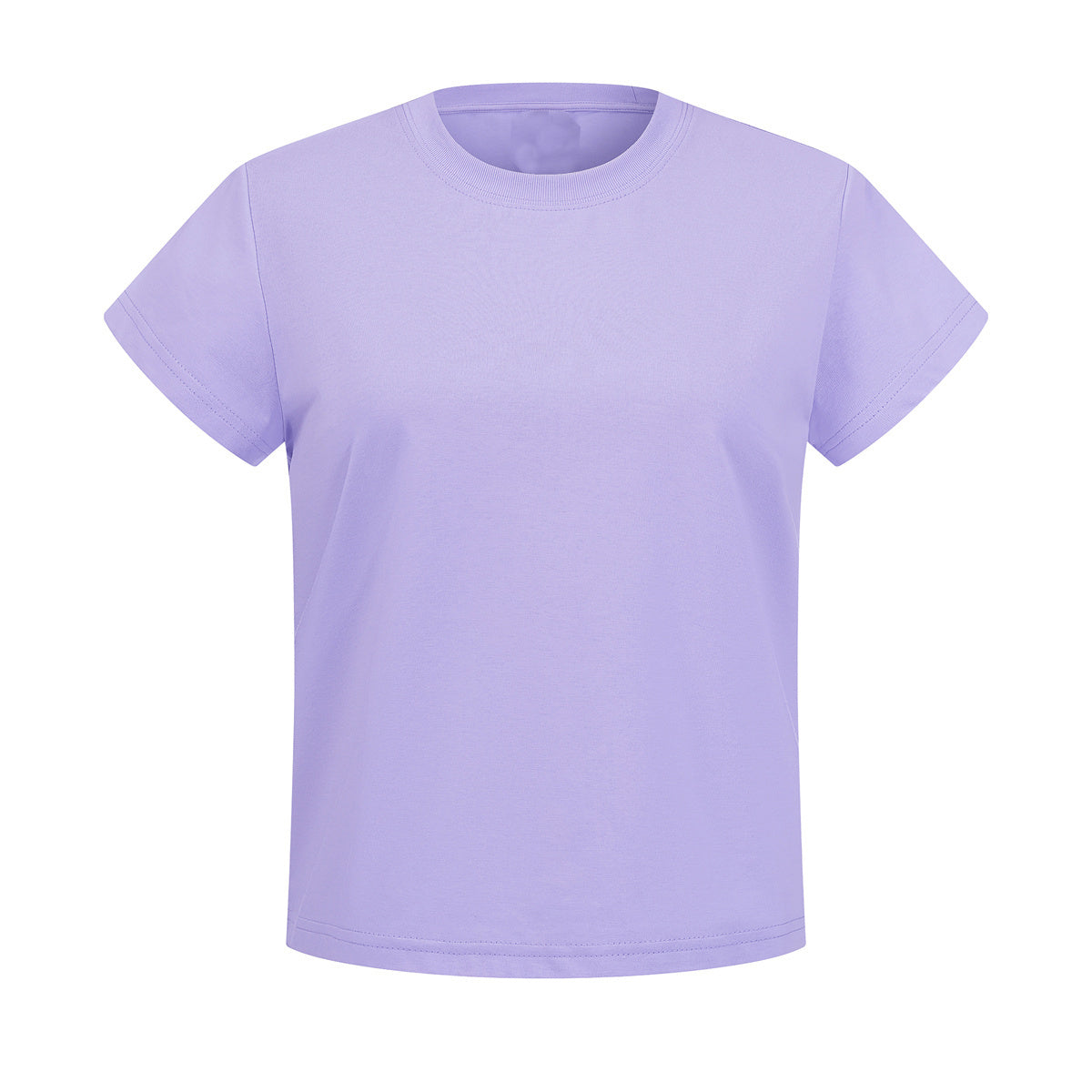 Classic Crew Neck Comfortable Versatile Everyday Tee