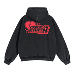 Peace On Earth Y2k Christian Double Slider Zip Hoodie-INNBLAC Fashion Apparel