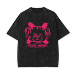 Bear Doll Streetwear Graffiti Tee-INNBLAC Fashion Apparel