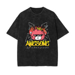 Bear Doll Streetwear Graffiti Tee-INNBLAC Fashion Apparel