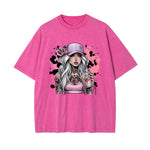 Tattoo Girl Animes Graphic T Shirt-INNBLAC Fashion Apparel