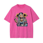 Tattoo Girl Animes Graphic T Shirt-INNBLAC Fashion Apparel