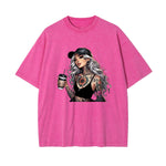 Tattoo Girl Animes Graphic T Shirt-INNBLAC Fashion Apparel