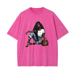 Black Girl Praying Graphic Tee-INNBLAC Fashion Apparel