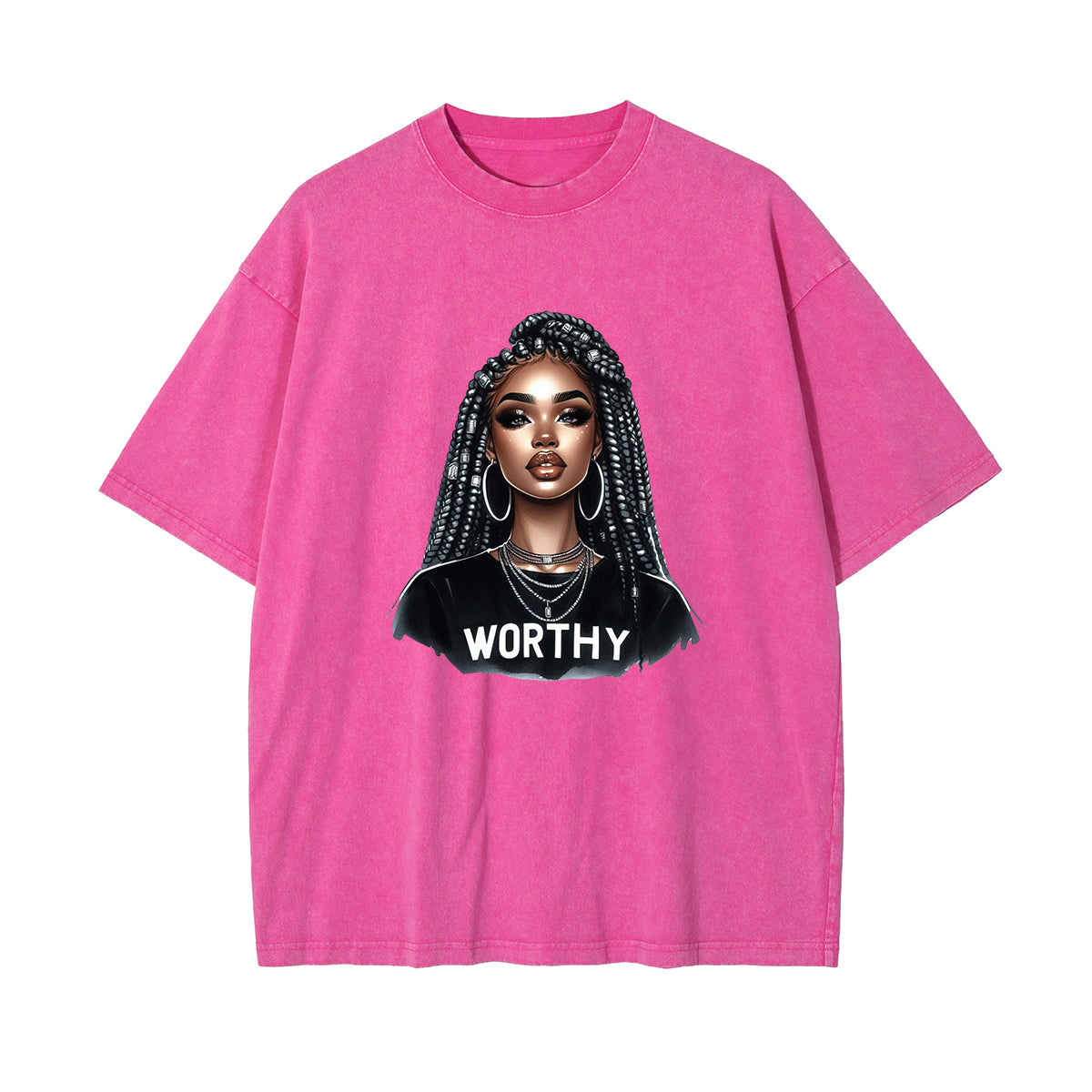 Black Girl Praying Graphic Tee-INNBLAC Fashion Apparel