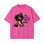 Black Girl Praying Graphic Tee-INNBLAC Fashion Apparel