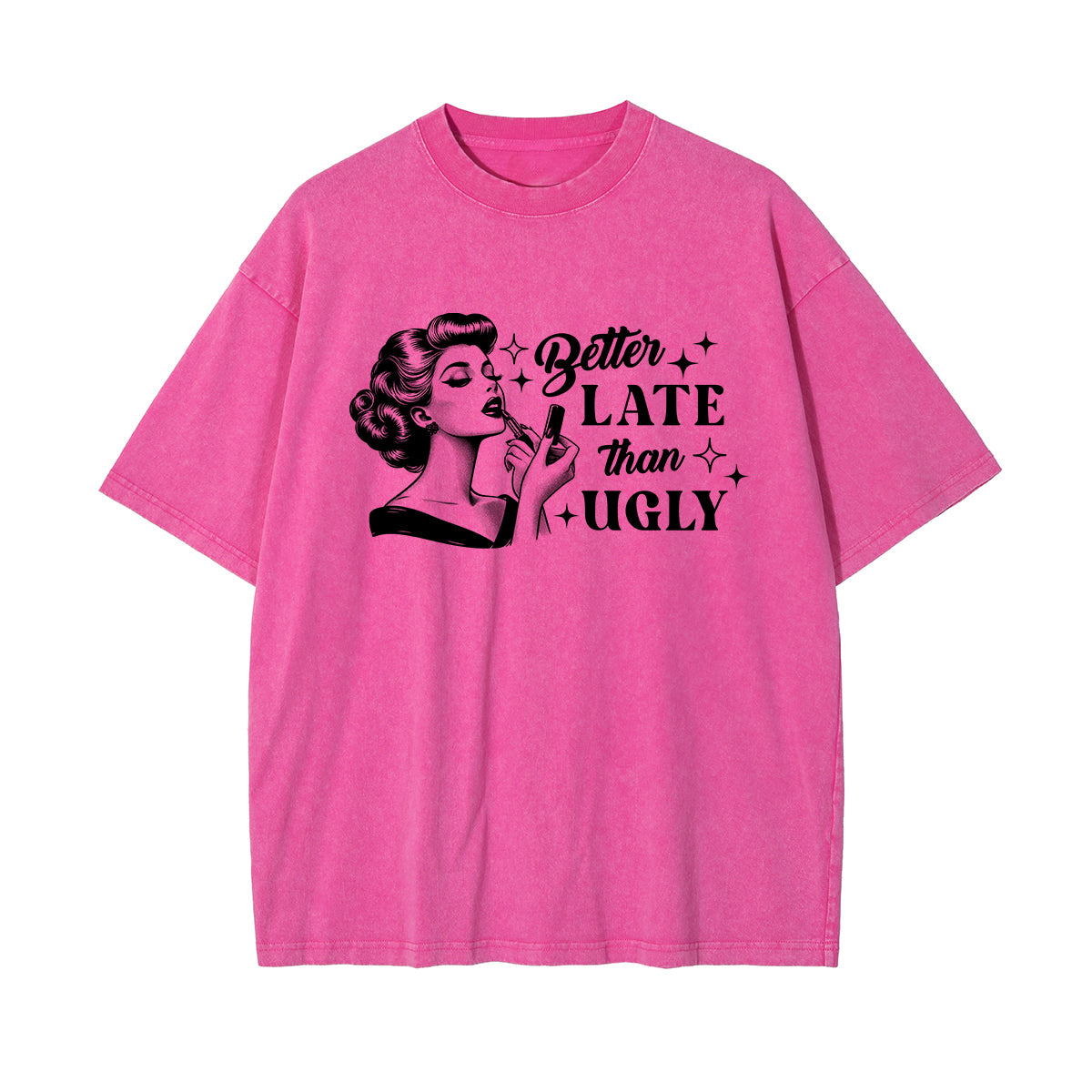 Retro Lady Quotes Graphic Tee-INNBLAC Fashion Apparel