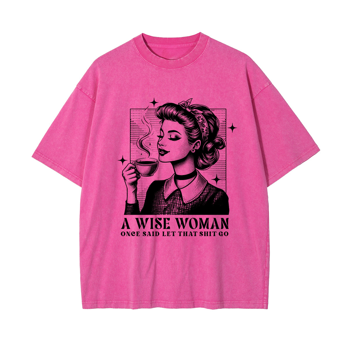 Retro Lady Quotes Graphic Tee-INNBLAC Fashion Apparel